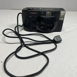 Canon Snappy S Fully Automatic Point & Shoot 35mm Film Camera Tested & Works